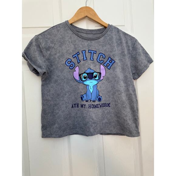 Disney Stitch Girls T-Shirt Bundle – Size 14 (2-Pack) - Picture 2 of 7
